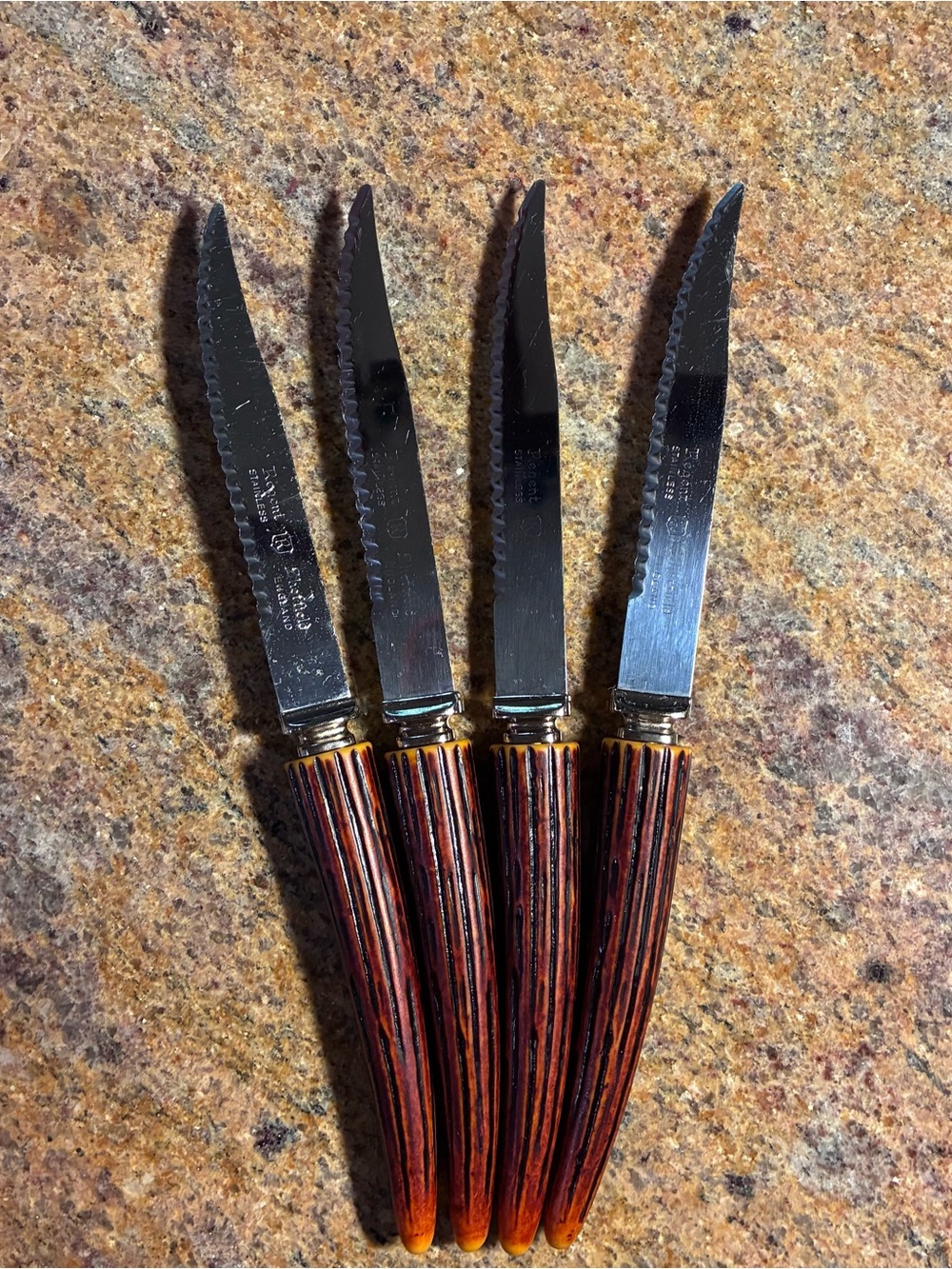 Set of 4 regent Sheffield knives